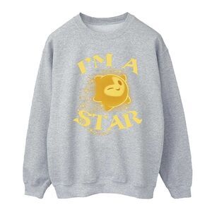 Wish Mens I�'m A Star Sweatshirt / Sport Grey